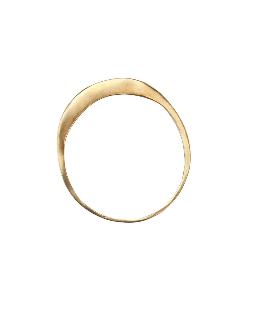TAPERED I BANGLE jewelry, Kendall Conrad Brass  