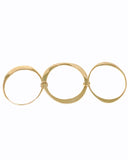TAPERED TRIPLE BRACELET new jewelry arrivals, Kendall Conrad Gold Plated  
