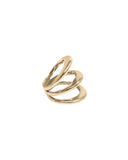 GYRO III RING ring Kendall Conrad 6 Gold Plated 