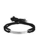 THIN BAR BRACELET jewelry, Kendall Conrad Black Sterling Silver 