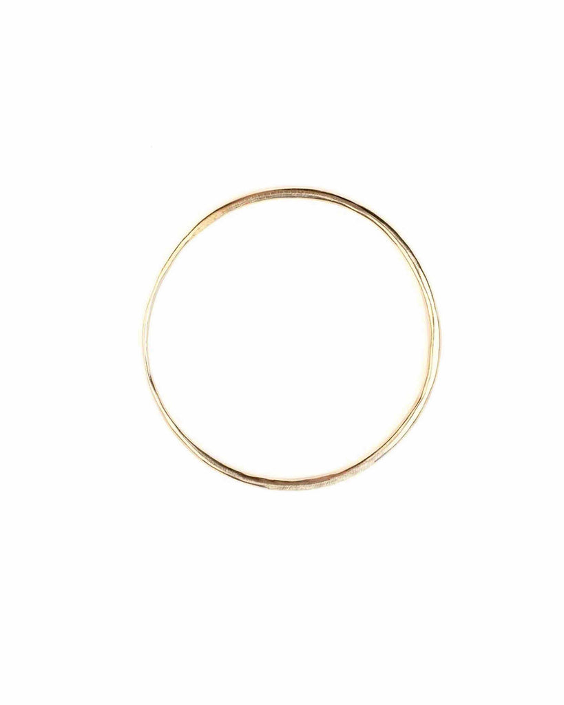 ROUNDED THIN BANGLE jewelry, Kendall Conrad Brass  