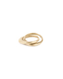 DOUBLE RING I jewelry, Kendall Conrad 5 Brass 