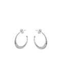 THIN ROUNDED HOOP EARRINGS  Kendall Conrad   