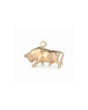 TORO PENDANT jewelry, Kendall Conrad Gold Plated Natural Brown 