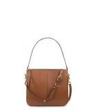 TRIANA MESSENGER BAG in Sienna Napa messenger bag Kendall Conrad   