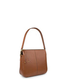 TRIANA MESSENGER BAG in Sienna Napa messenger bag Kendall Conrad   