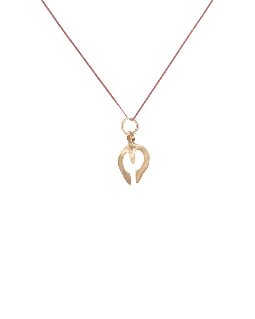 TRIDENT CHARM jewelry, Kendall Conrad Brass  