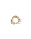 TRIPLE ROUNDED RING new jewelry arrivals, Kendall Conrad 9 Brass 