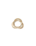 TRIPLE ROUNDED RING new jewelry arrivals, Kendall Conrad 6 Brass 