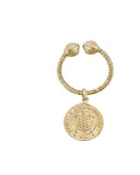 BELL KEY RING jewelry, Kendall Conrad Brass  