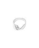 TWISTED NAKED RING jewelry, Kendall Conrad 6 Sterling Silver 