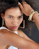 NAKED SQUARE II HOOP EARRINGS jewelry, Kendall Conrad   