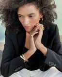 ROUNDED HOOP EARRINGS jewelry, Kendall Conrad   