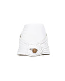VAQUERA CUFF in White Napa leather cuff Kendall Conrad   
