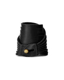 VAQUERA CUFF in Black Napa leather bracelet Kendall Conrad   
