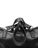 VIAJERO WEEKENDER BAG in Black Napa leather, travel Kendall Conrad   