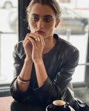 GUADIX VI BRACELET in Black Napa bracelet Kendall Conrad   