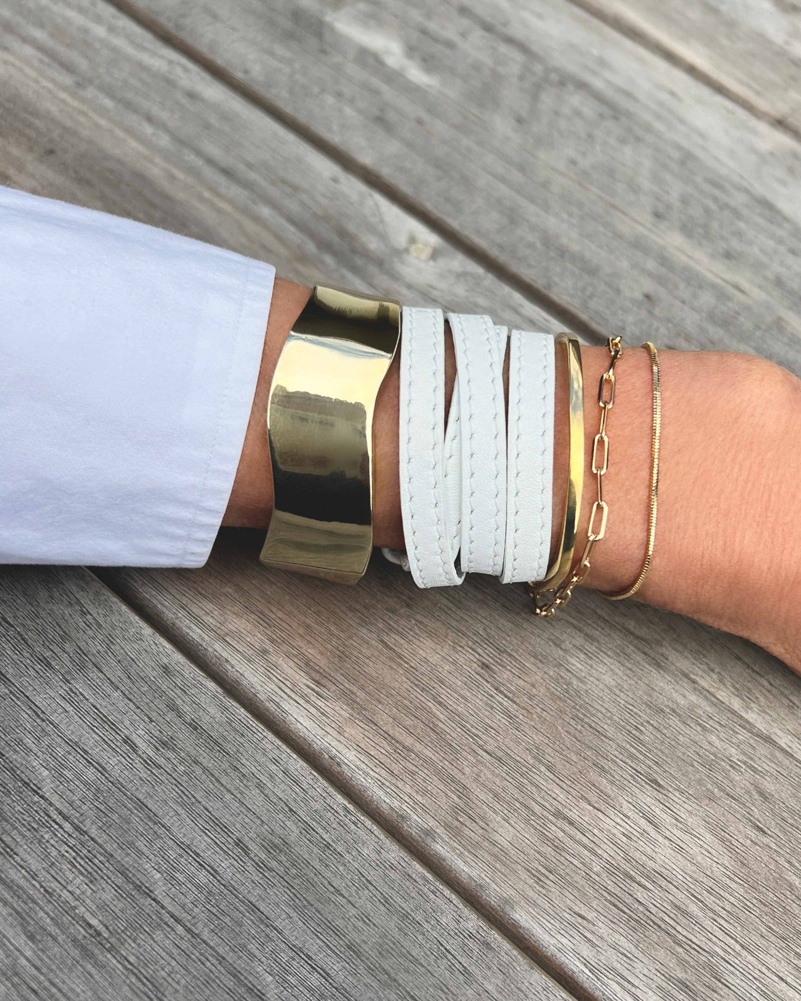 NAKED UPPER ARM CUFF BRACELET – Kendall Conrad