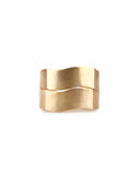 WAVY BAR CUFF BRACELET jewelry, Kendall Conrad Gold Plated  