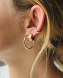 WRAP HOOP EARRINGS jewelry, Kendall Conrad   